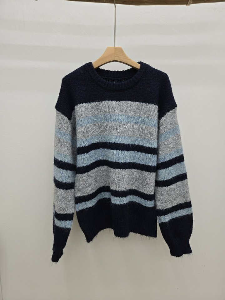 Most - Korean Women Fashion - #womensfashion - Multi Round Knit