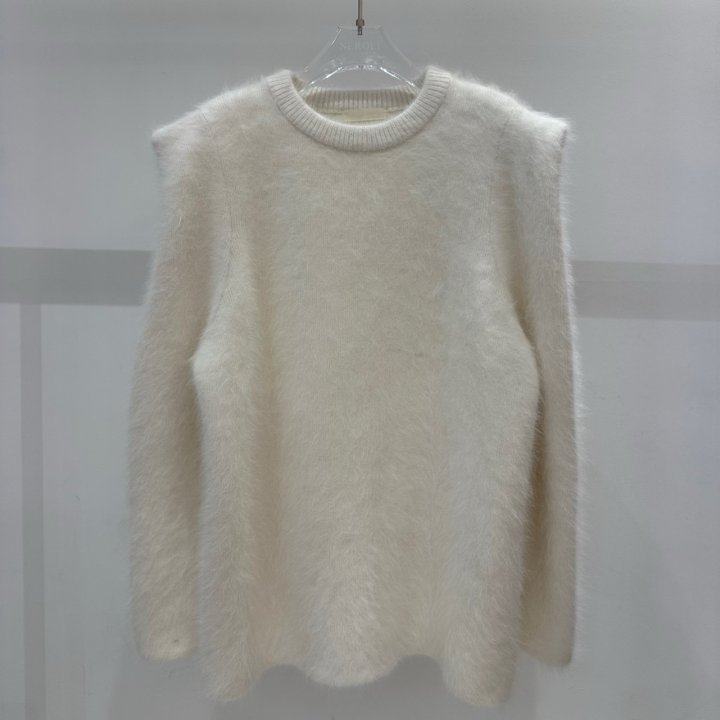 Neroli36 - Korean Women Fashion - #momslook - Mink Puff Knit - 10