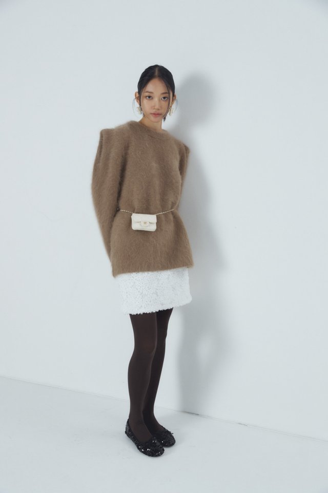 Neroli36 - Korean Women Fashion - #thelittlethings - Mink Puff Knit - 5