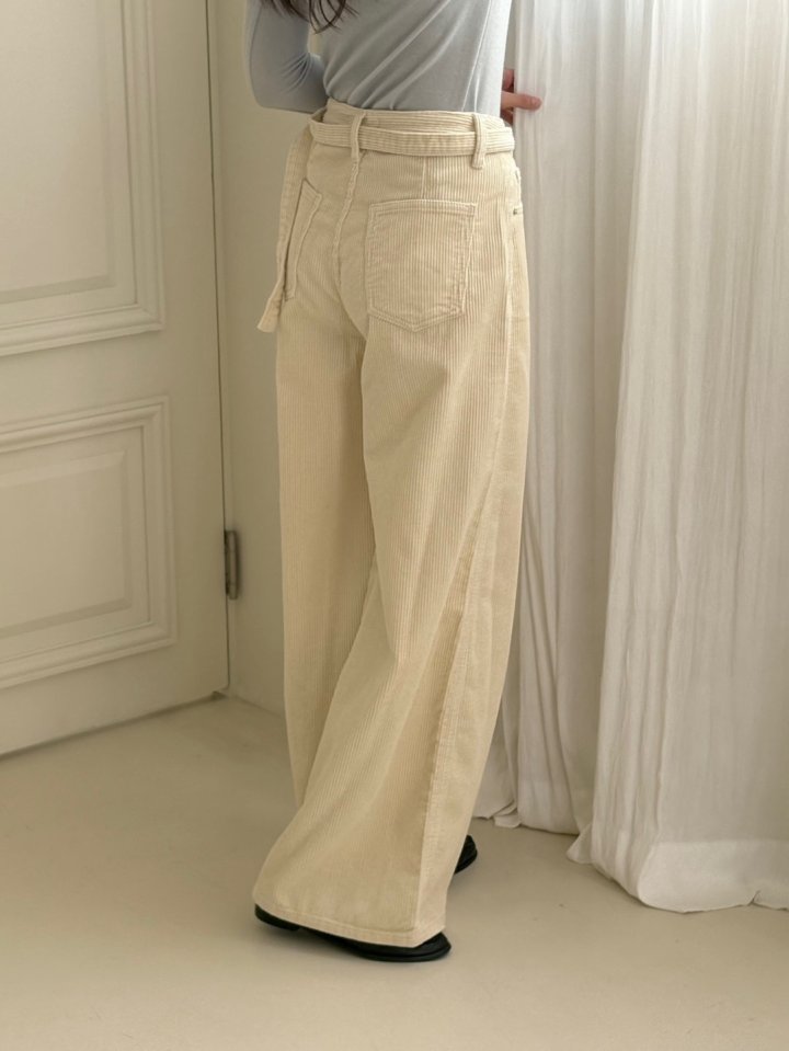 Ohao - Korean Women Fashion - #womensfashion - Total Corduroy Pants - 4