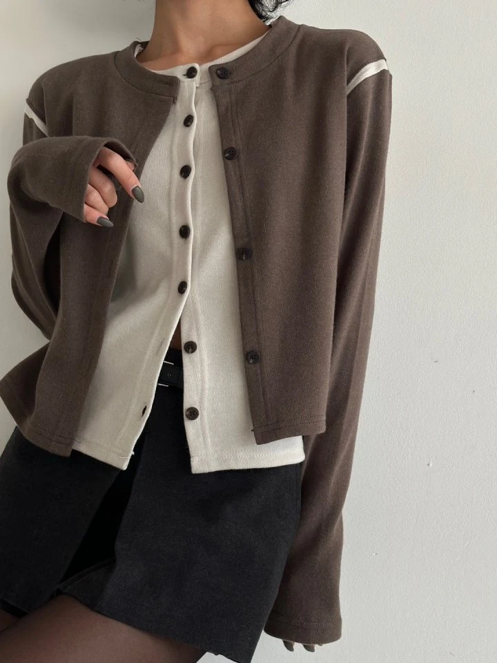 One the woman - Korean Women Fashion - #womensfashion - Arc Two-way Cardigan