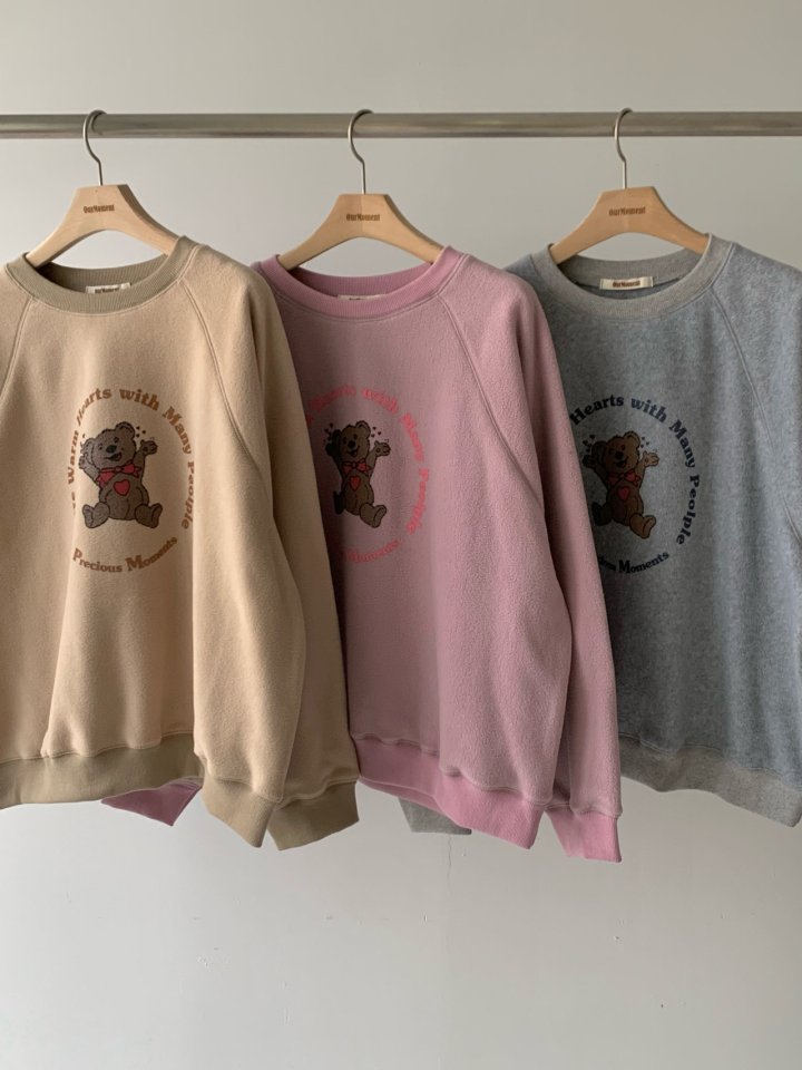 Our Moment - Korean Women Fashion - #momslook - Warm Bear Sweatshirts - 11