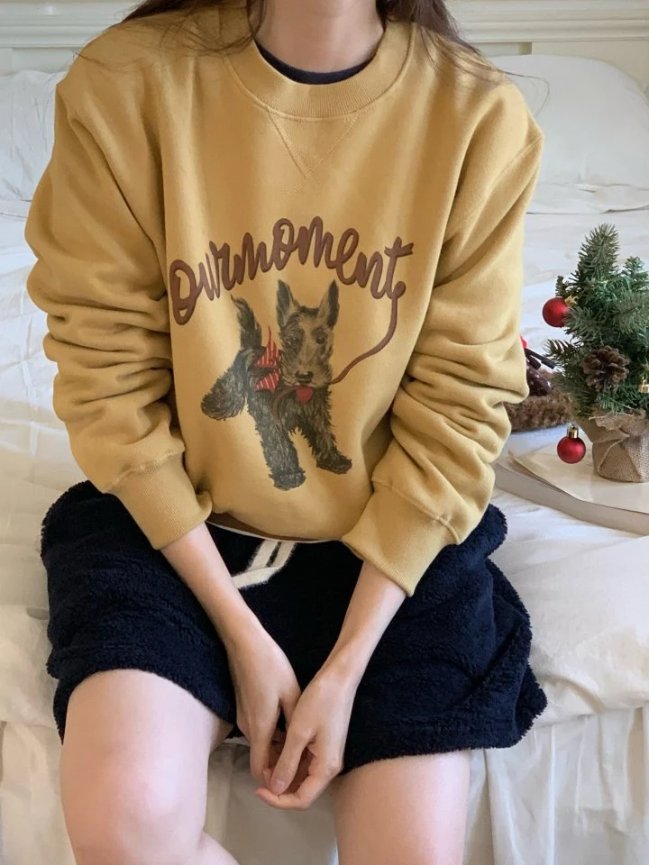 Our Moment - Korean Women Fashion - #womensfashion - Carol Dog Sweatshirts