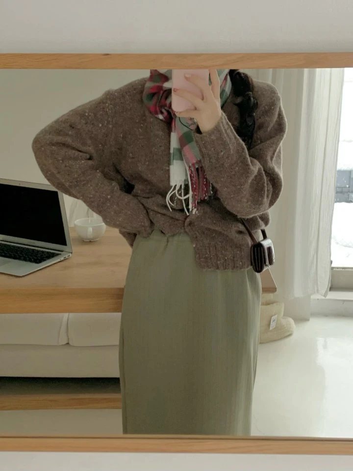 Our Moment - Korean Women Fashion - #momslook - Rib Knitting Skirt - 4