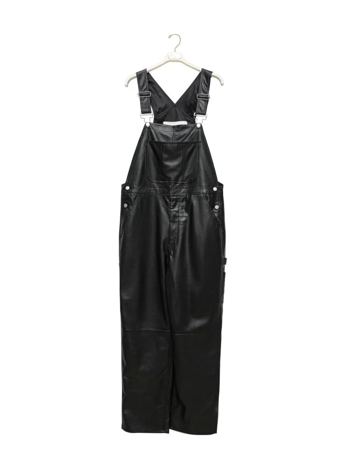 Paper Moon - Korean Women Fashion - #pursuepretty - Oversized Overalls - 11