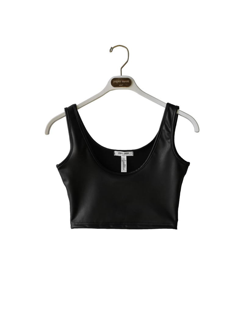 Paper Moon - Korean Women Fashion - #vintageinspired - Cropped Sleeveless Tank Top - 8