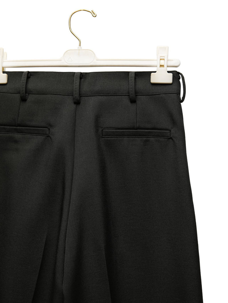 Paper Moon - Korean Women Fashion - #womensfashion - Oversized Wrapping Detail Wide Trousers - 12