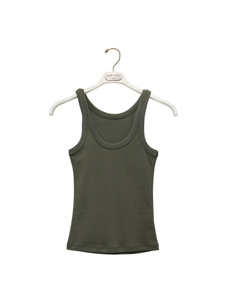 Paper Moon - Korean Women Fashion - #womensfashion - Bolero Layered Sleeveless Tank Set Top - 7