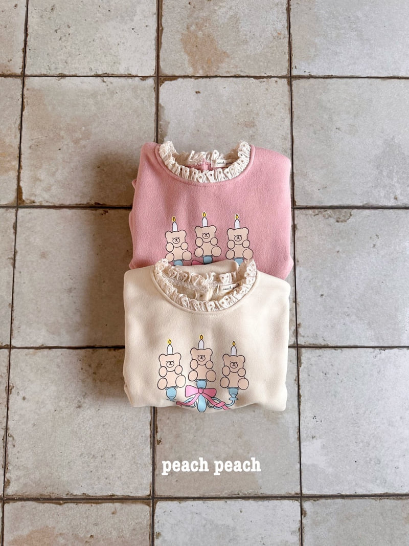 Peach Peach - Korean Children Fashion - #kidsstore - Home Party Sweatshirts - 2