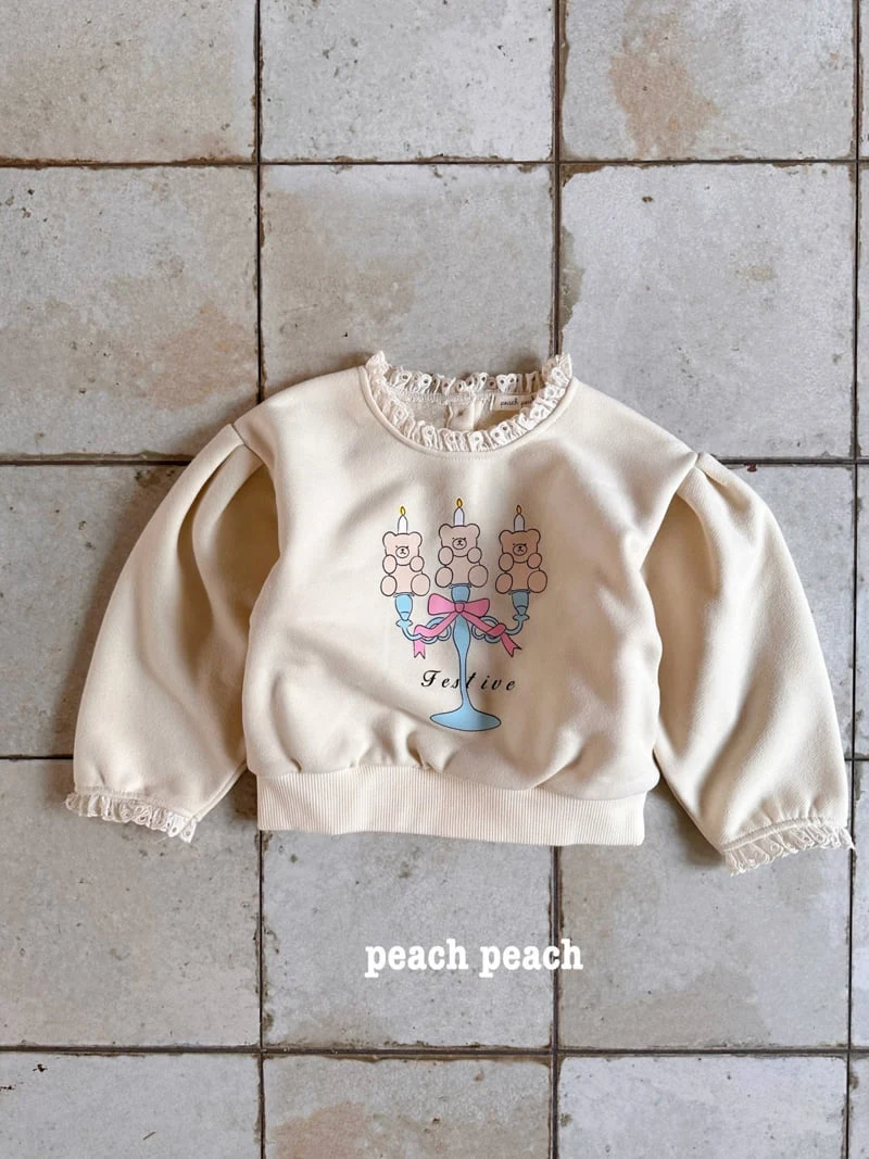 Peach Peach - Korean Children Fashion - #littlefashionista - Home Party Sweatshirts - 5