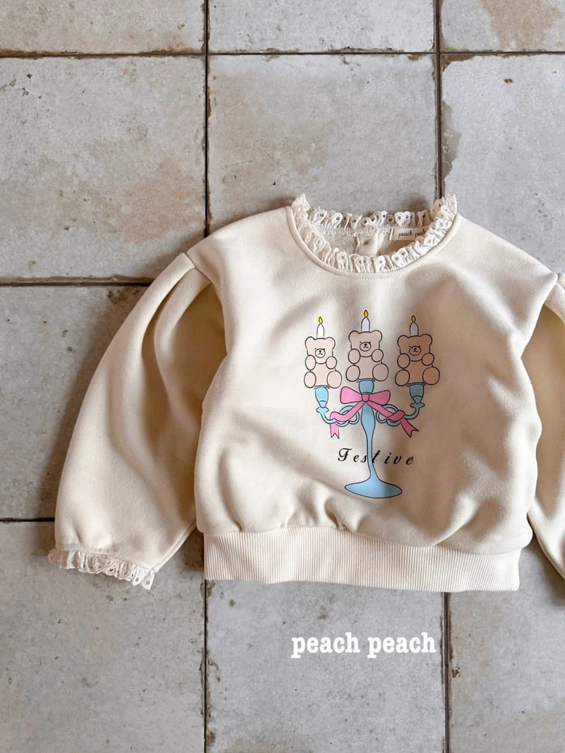 Peach Peach - Korean Children Fashion - #magicofchildhood - Home Party Sweatshirts - 6