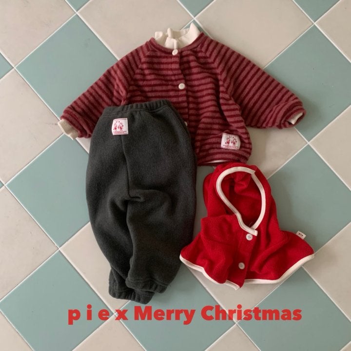 Pie - Korean Children Fashion - #discoveringself - Christmas Jogger Pants - 10