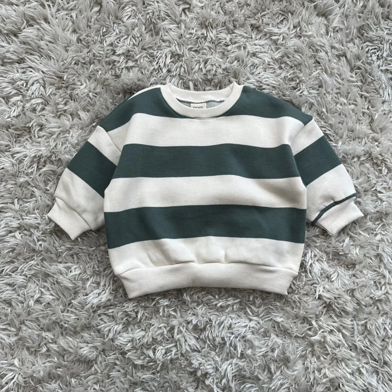 Pom - Korean Children Fashion - #Kfashion4kids - Simple Stripe Sweatshirts - 6