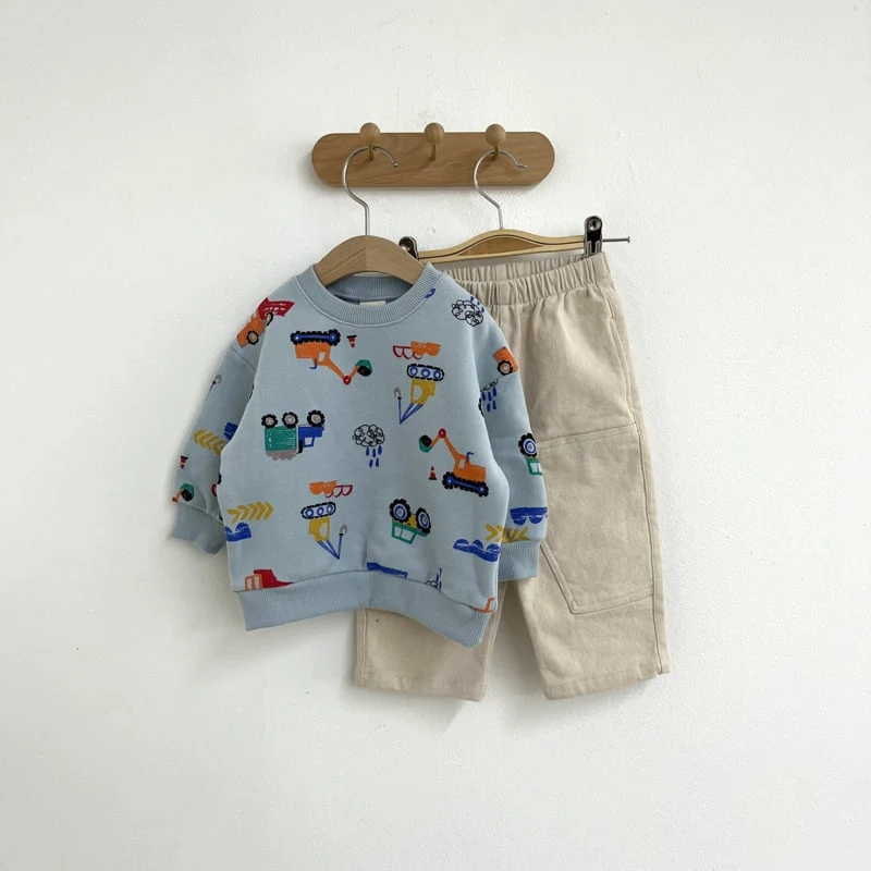 Pom - Korean Children Fashion - #fashionkids - Winter Work Pants - 8