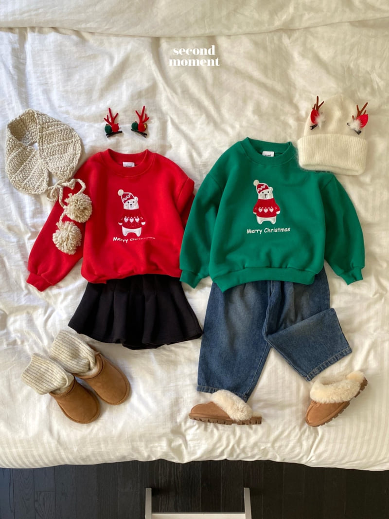 Second Moment - Korean Children Fashion - #stylishchildhood - Merry Sweatshirts - 8