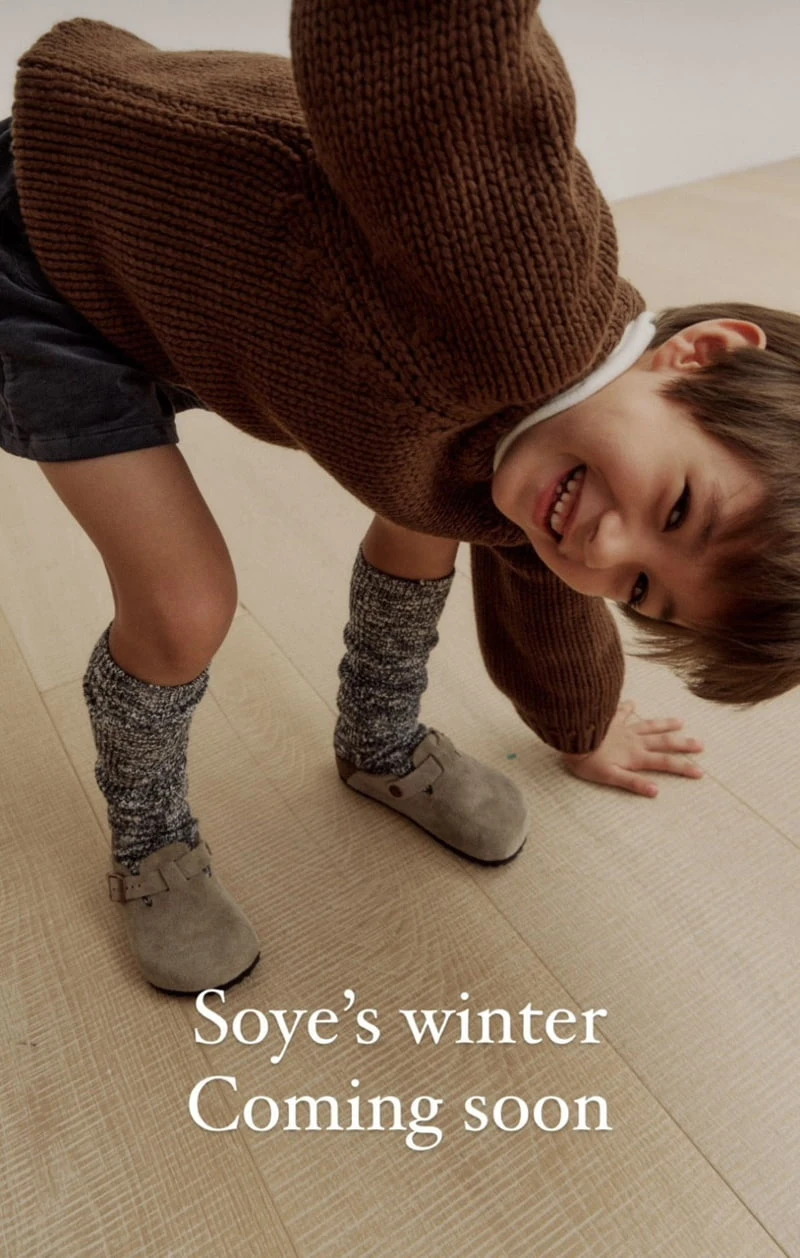 Soye - Korean Children Fashion - #toddlerclothing - Bokashi Knee Socks - 3