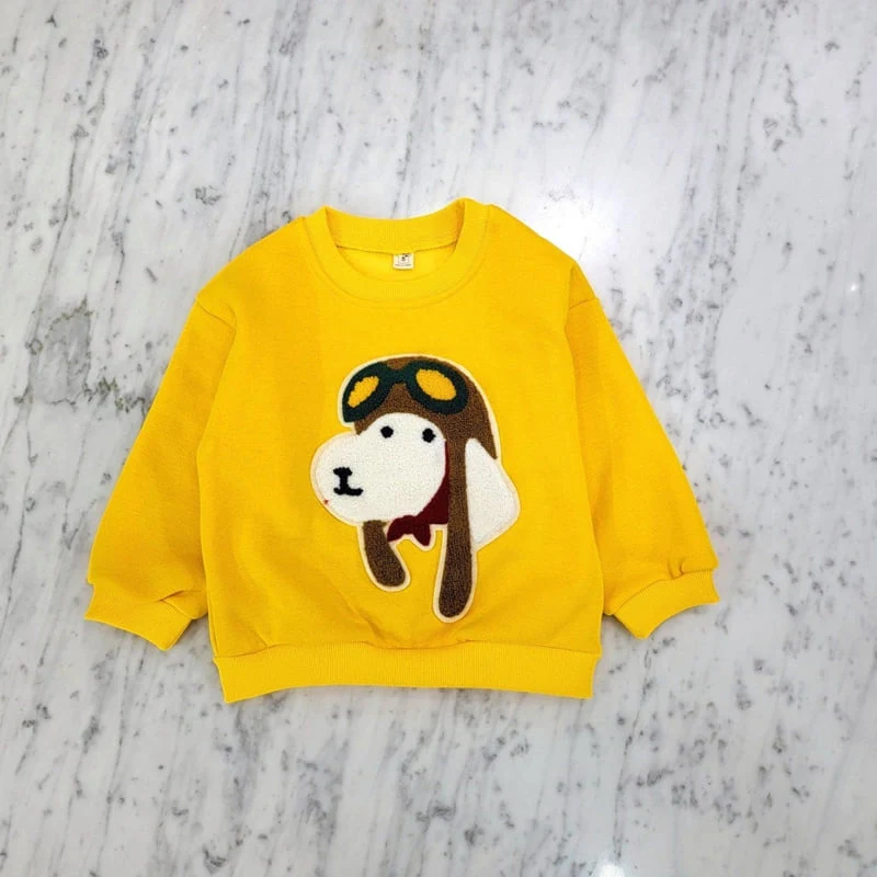 Tony - Korean Children Fashion - #fashionkids - Doggy Goggle Tee - 2