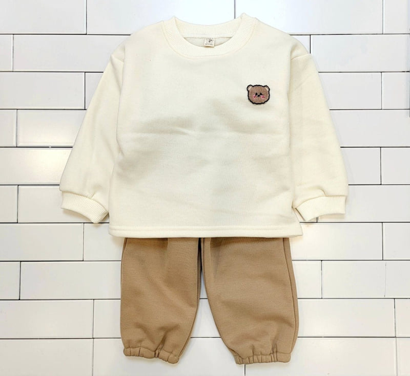 Tony - Korean Children Fashion - #kidsshorts - Petite Bear Tee - 2