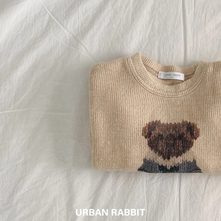 Urban Rabbit - Korean Children Fashion - #childrensboutique - Bear Knit Tee - 12