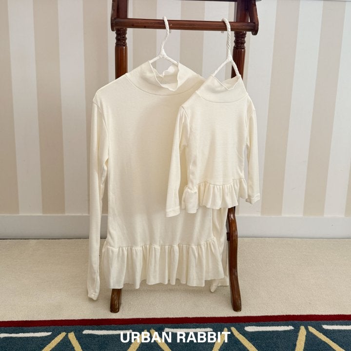 Urban Rabbit - Korean Women Fashion - #pursuepretty - Adult Smore Frill Turtleneck Tee