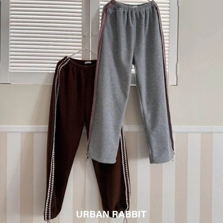 Urban Rabbit - Korean Women Fashion - #shopsmall - Adult Melo Fleece Jogger Pants - 7