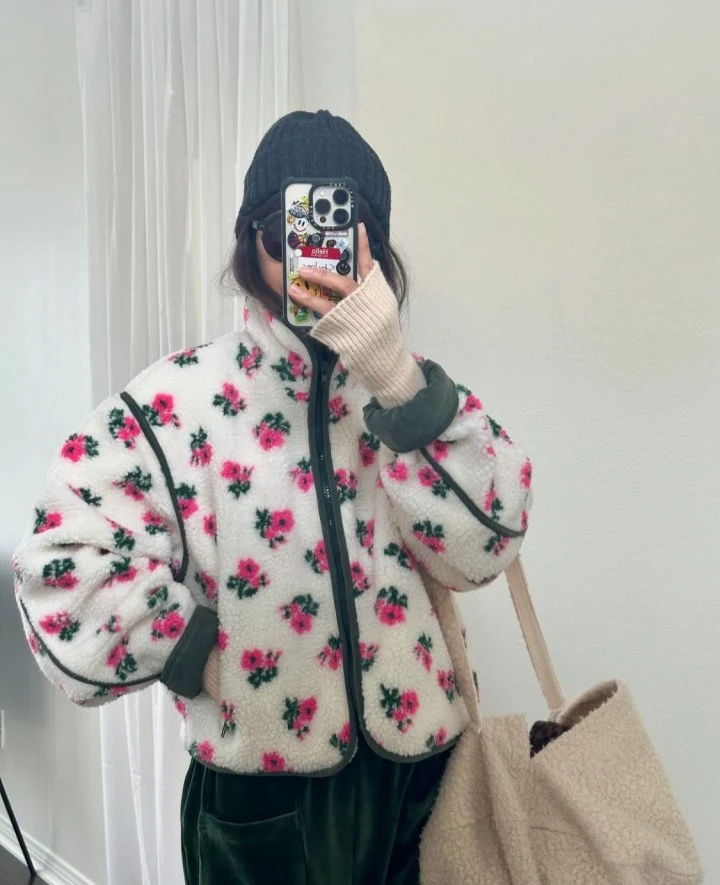 Via - Korean Women Fashion - #momslook - Warm Hype Jacket - 6