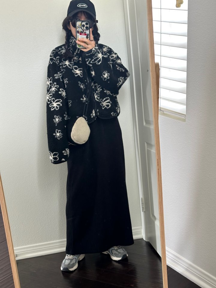 Via - Korean Women Fashion - #momslook - Rib Long Skirt - 6