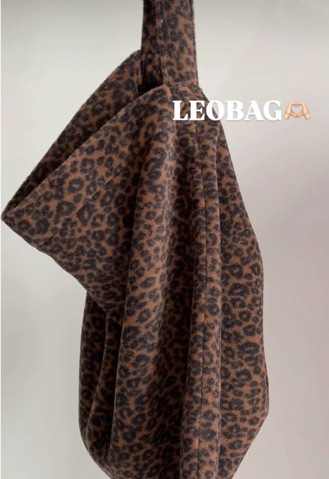 Via - Korean Women Fashion - #momslook - Leopard Eco Bag - 2