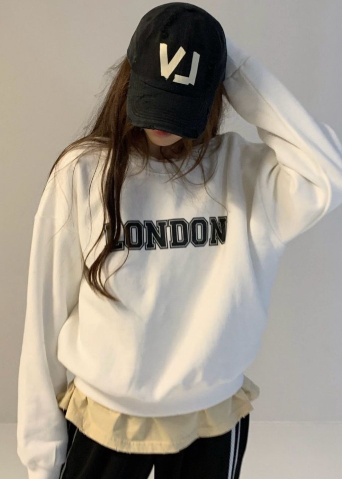 Via - Korean Women Fashion - #momslook - London Sweatshirts - 10