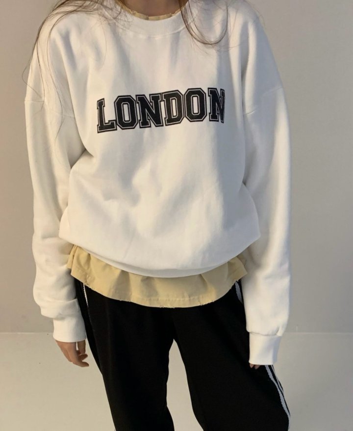 Via - Korean Women Fashion - #momslook - London Sweatshirts - 12