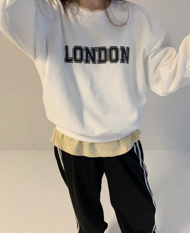 Via - Korean Women Fashion - #momslook - London Sweatshirts - 8