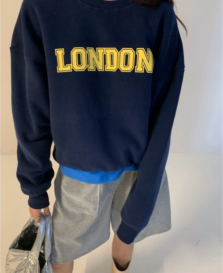 Via - Korean Women Fashion - #thatsdarling - London Sweatshirts - 2