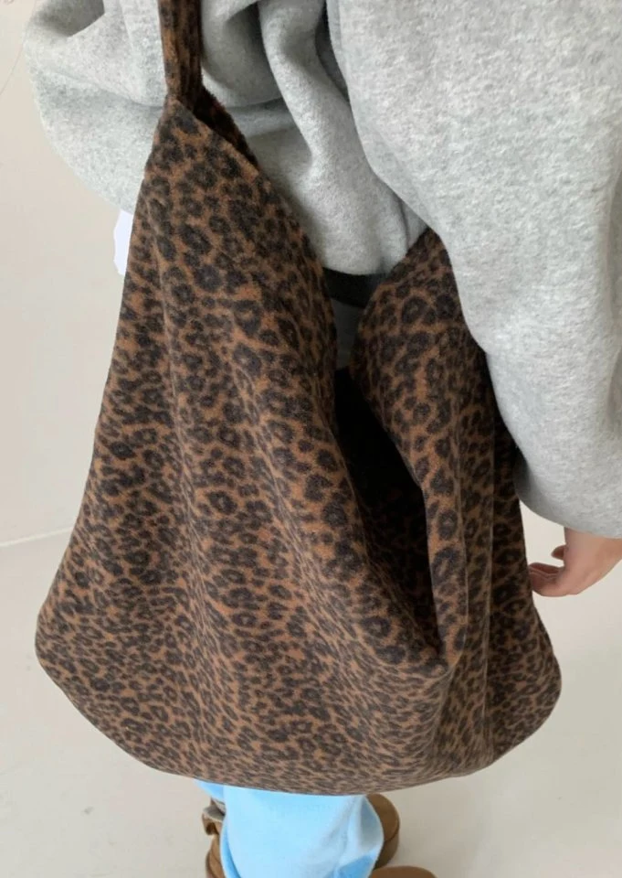 Via - Korean Women Fashion - #womensfashion - Leopard Eco Bag - 5