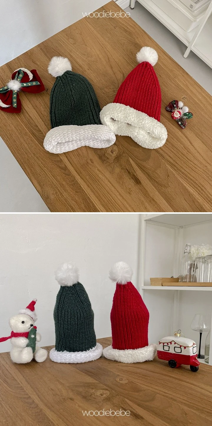 Woodie - Korean Children Fashion - #kidsshorts - Santa Hat