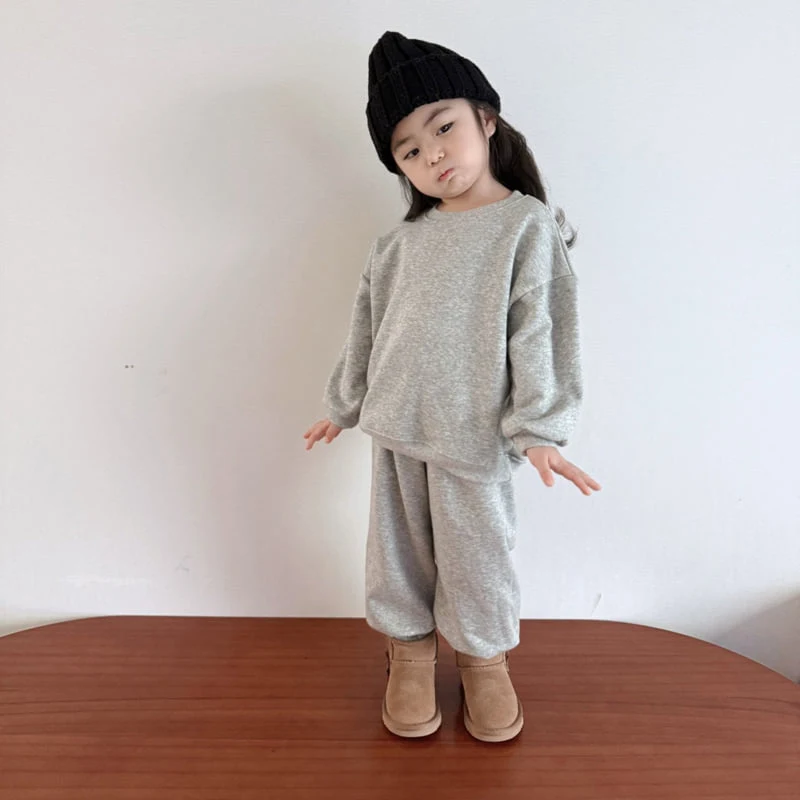 Yellow Factory - Korean Children Fashion - #magicofchildhood - Best Fleece Top Bottom Set - 10