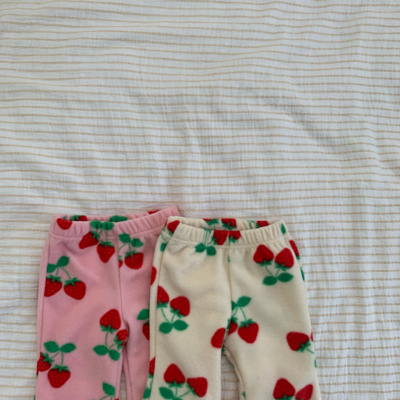 Yellow Factory - Korean Children Fashion - #todddlerfashion - Strawberry Bustier Set - 11