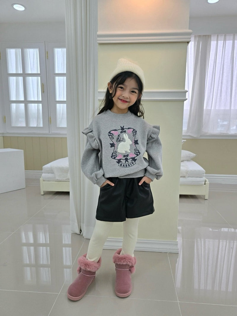 e.ru - Korean Children Fashion - #Kfashion4kids - Frill Rabbit Tee - 6