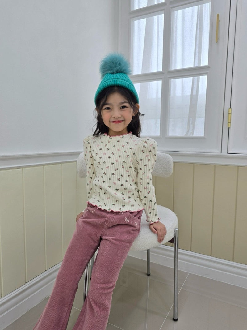 e.ru - Korean Children Fashion - #designkidswear - Flower Tee