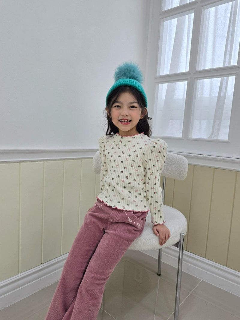 e.ru - Korean Children Fashion - #fashionkids - Flower Tee - 4