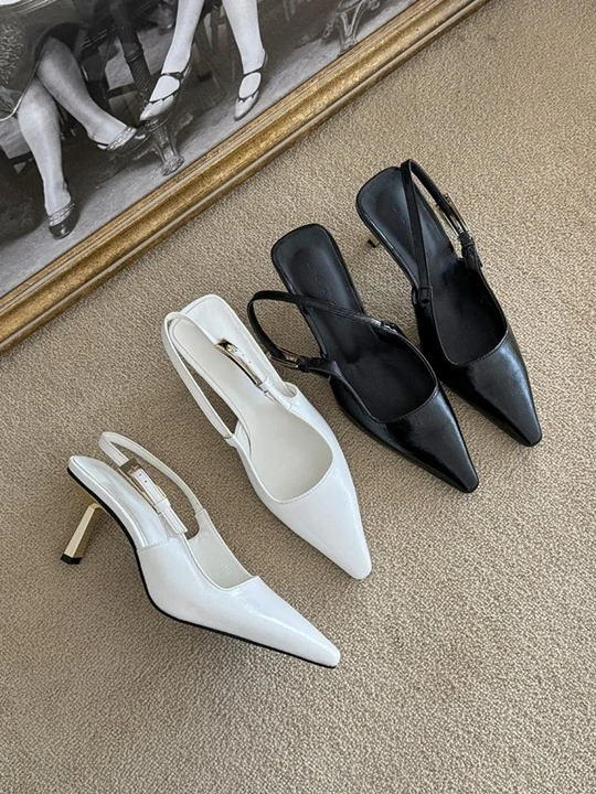 Stiletto Unique Heel Slingback