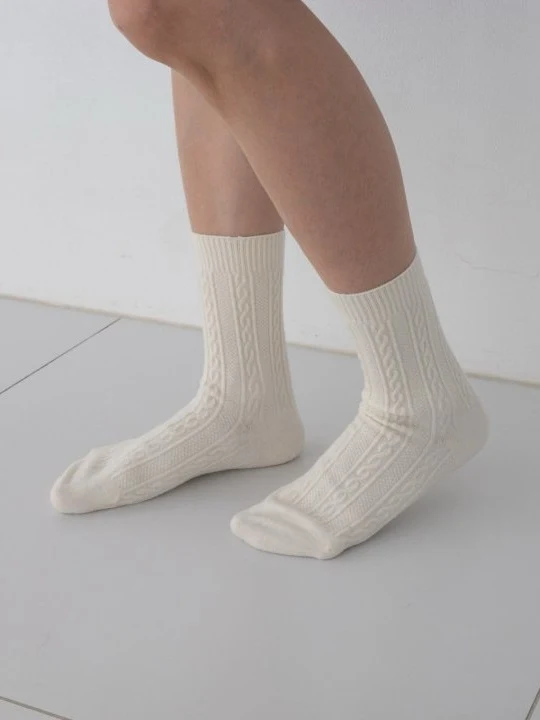 Soft Twisted Socks