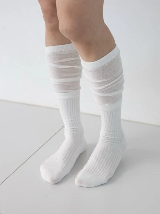 Wadey Layered Knee Socks