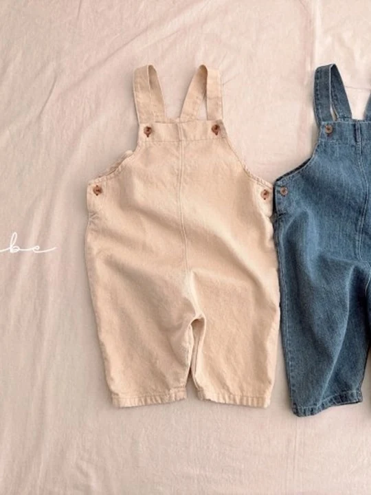 Kids Stitched Overalls Suit