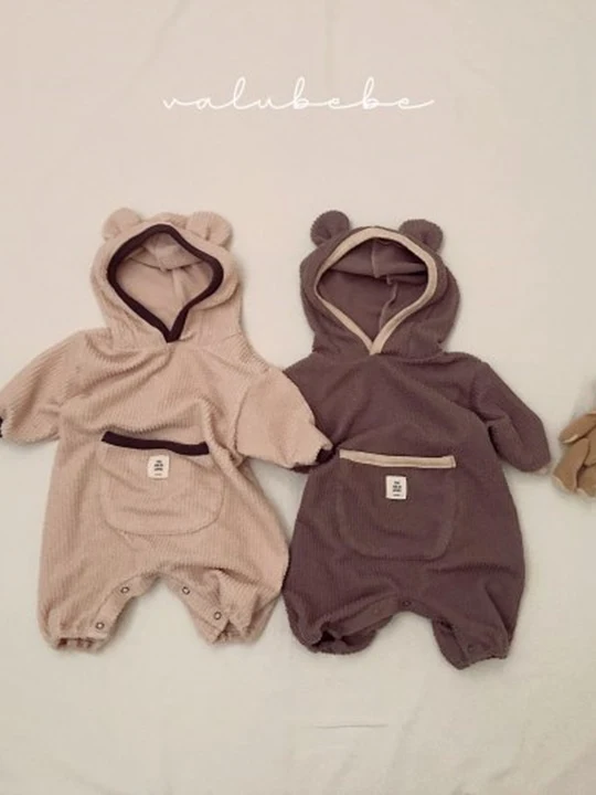 Bebe Bear Hooded Suit