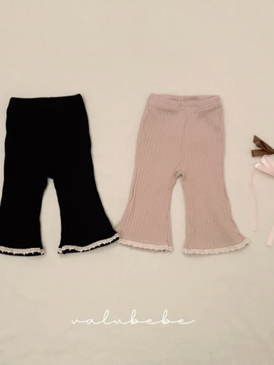 Bebe Lace Bootcut Pants