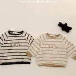 Bebe Smile Stripe Tee