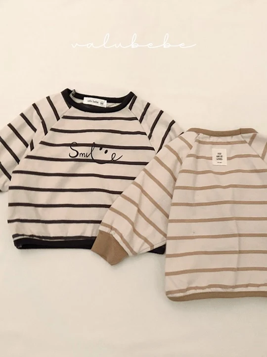 Kids Smile Stripe Tee