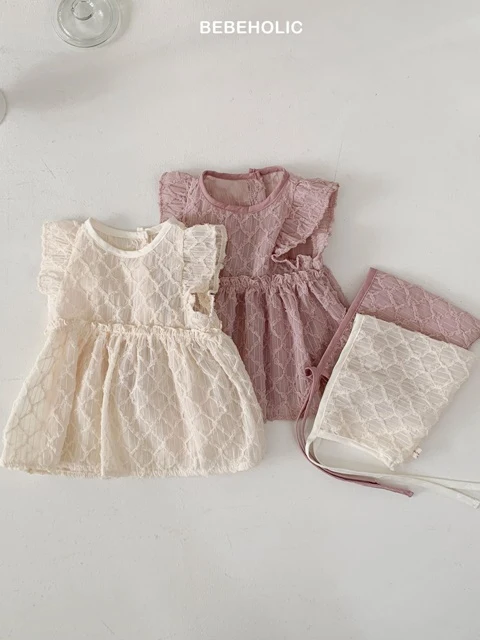 Milky Bonnet Set