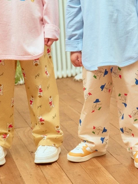 Going To School Printed Pants