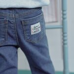 Label Denim Bootcut Pants